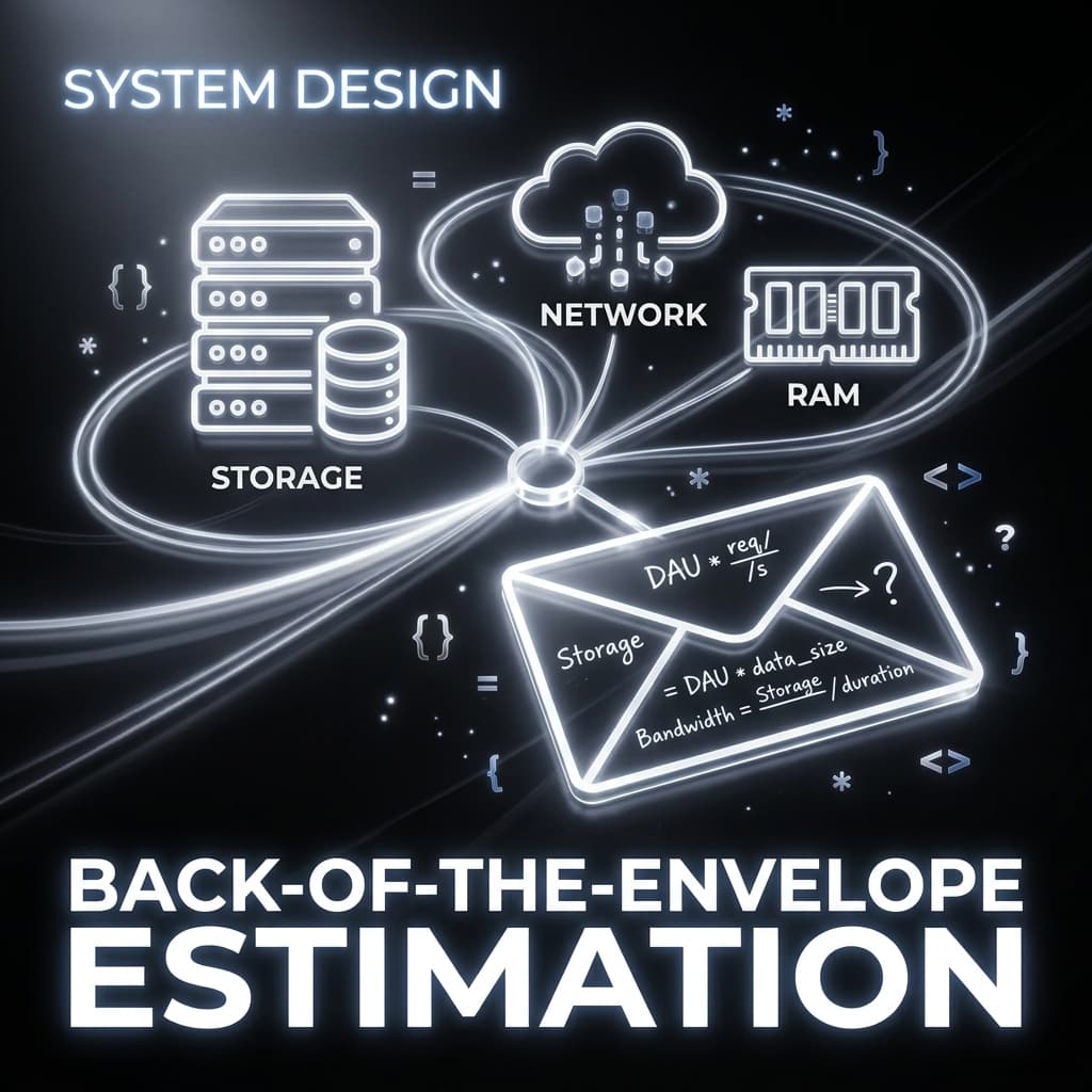 Back-of-the-Envelope Estimation: Thinking in Scale Before You Build